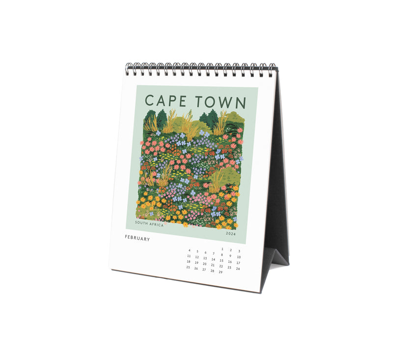 2024 Fête des Plantes Desk Calendar