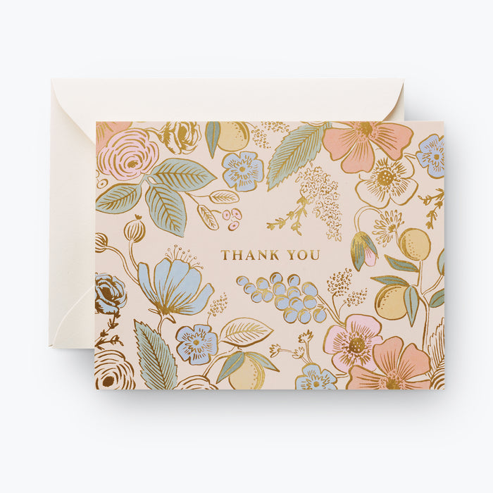 Colette Thank You card, Box of 8