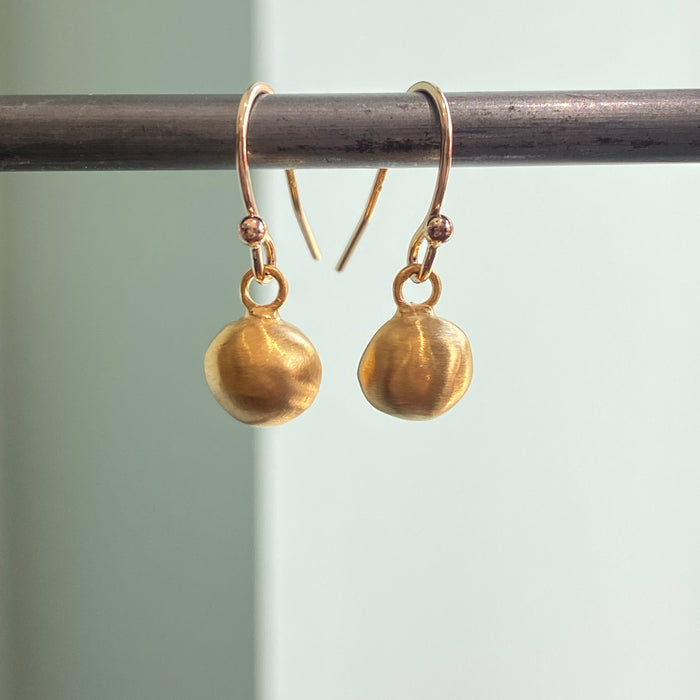 Gold Ball earrings
