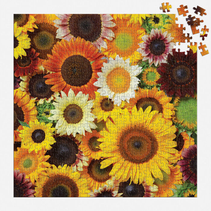Sunflower Blooms, 500 Piece Puzzle