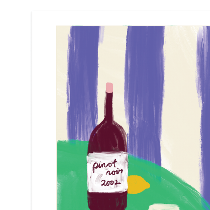 Pinot Noir Art Print: 8.5 x 11"
