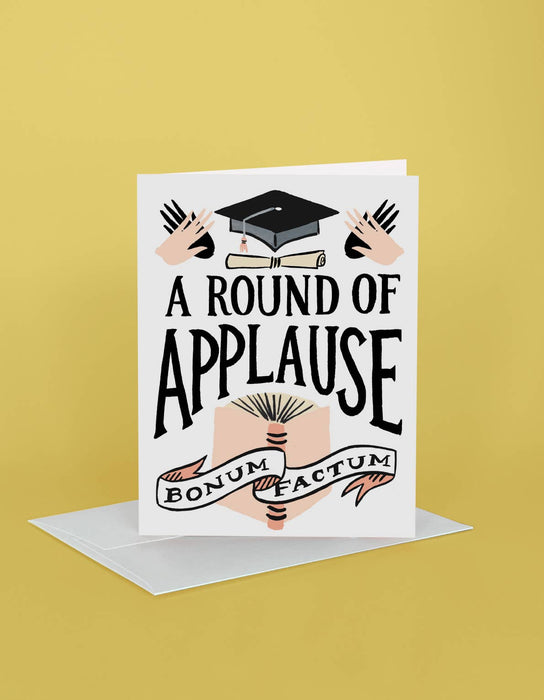 Grad Applause Greeting Card