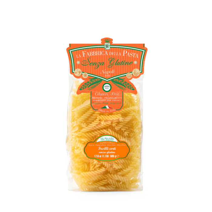 Gluten Free Fusilli Corti by La Fabbrica della Pasta