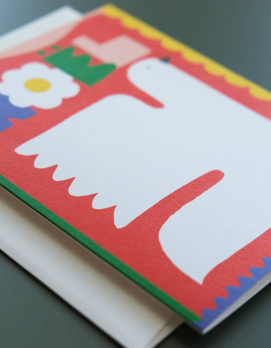 Christmas Holiday Greeting Card | Noel Dove: Single