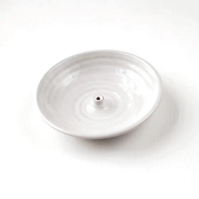 Incense Burner in 4 colors | Modern Handmade Pottery: Black