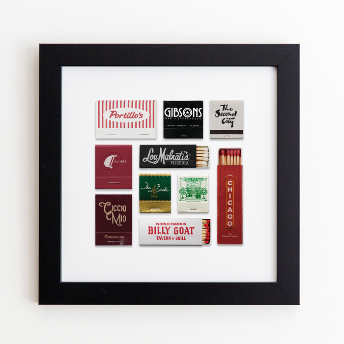 Chicago Collage: Black Frame
