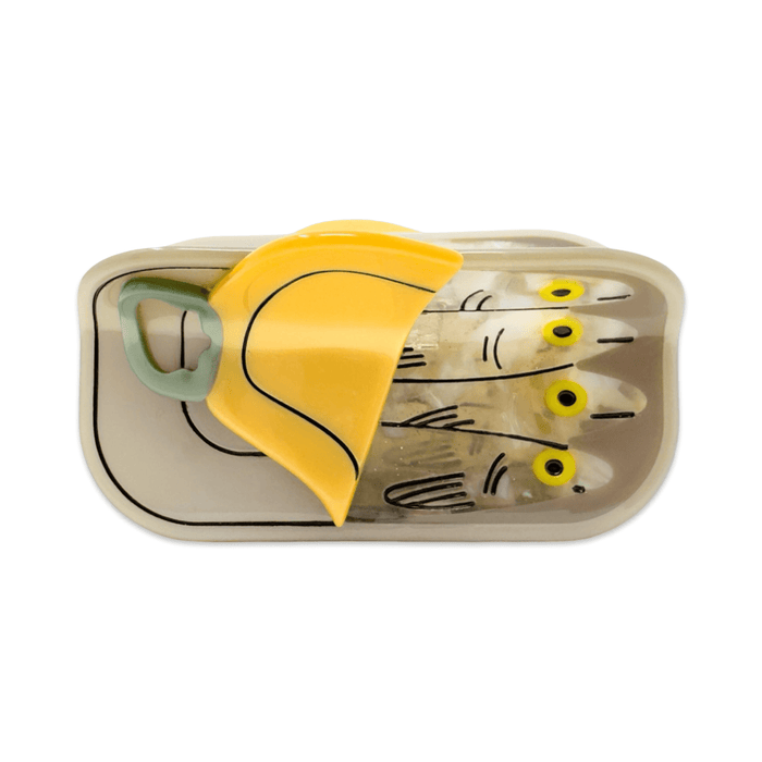 Large Tinned Fish Hair Claw Clip
