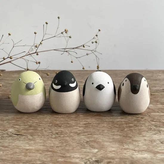 Wee Wooden Sparrow