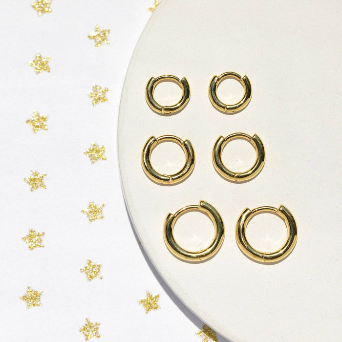 Angel City Hoop Set: Gold