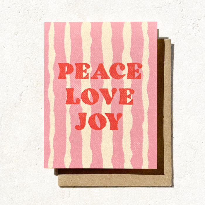 Peace Love Joy