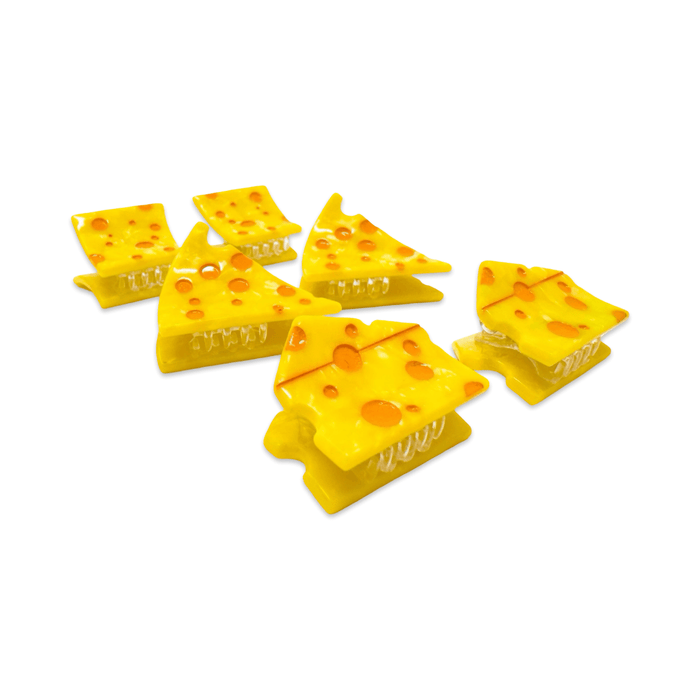 Micro Cheese Hair Claw Clip Set