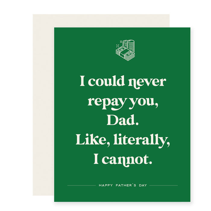 Could Never Repay