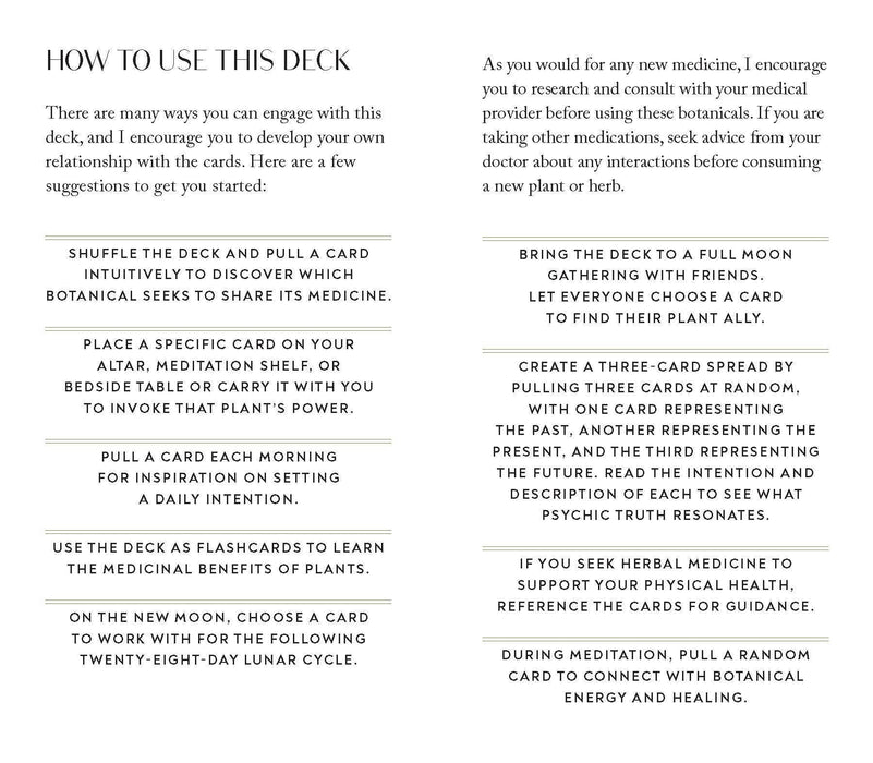 Botanicals Deck