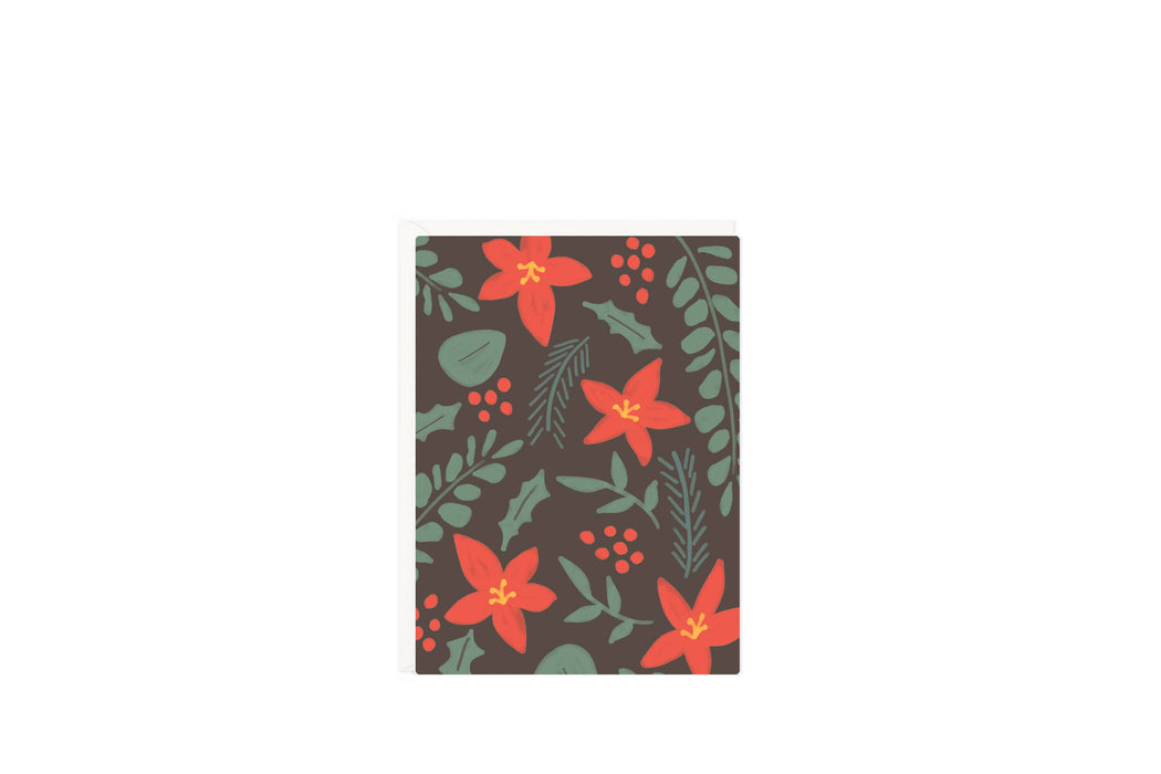 Poinsettia Mini Card | Boxed Set of 6