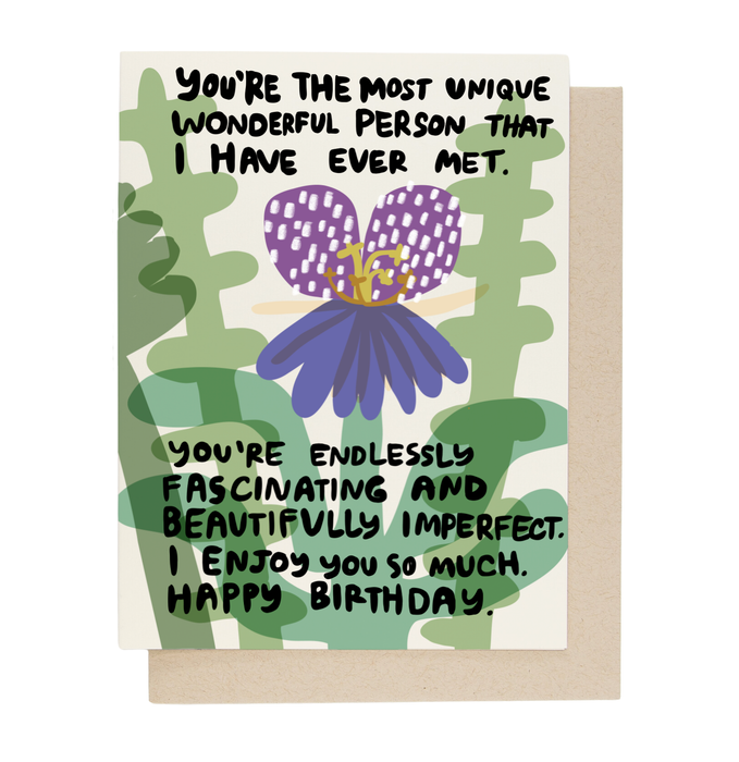 I Enjoy You Card - Case Pack of 6 Cards