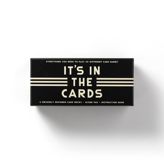 Brass Monkey It's In The Cards Playing Card Game Set