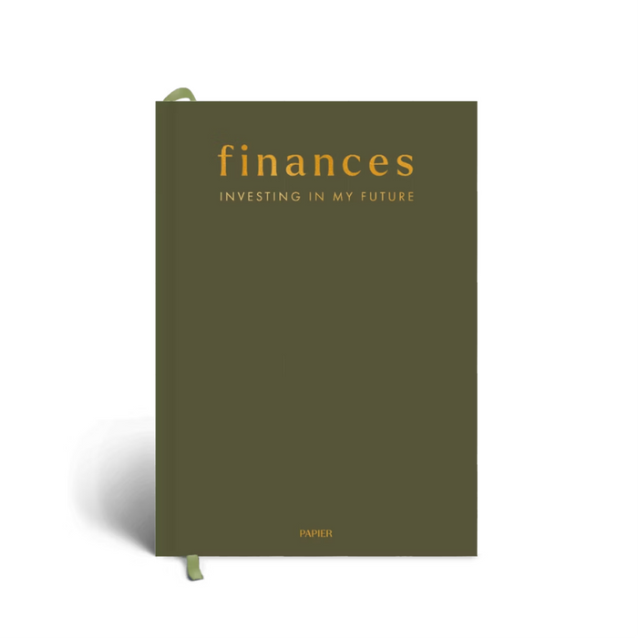Guided Finance Planner, Foiled A5 Hardcover - Shine