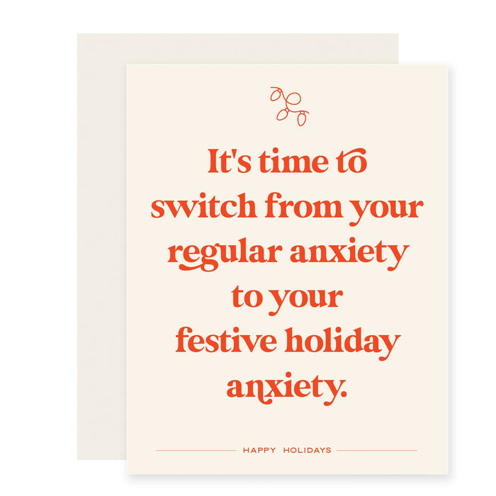 Holiday Anxiety