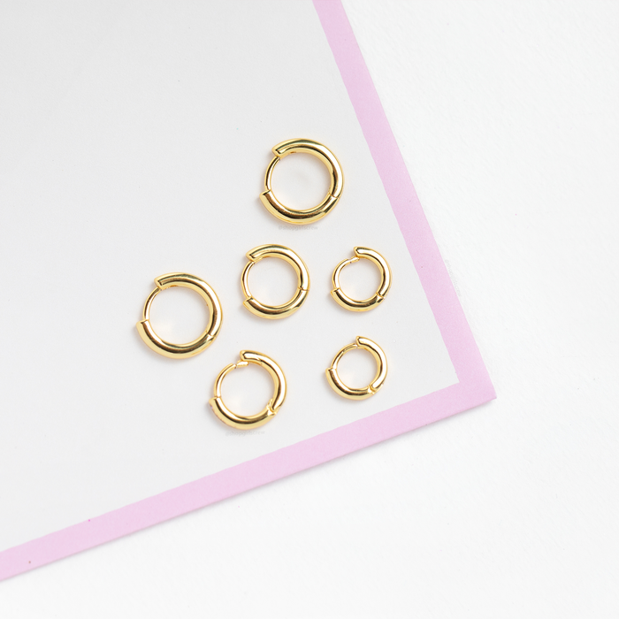 Angel City Hoop Set: Gold
