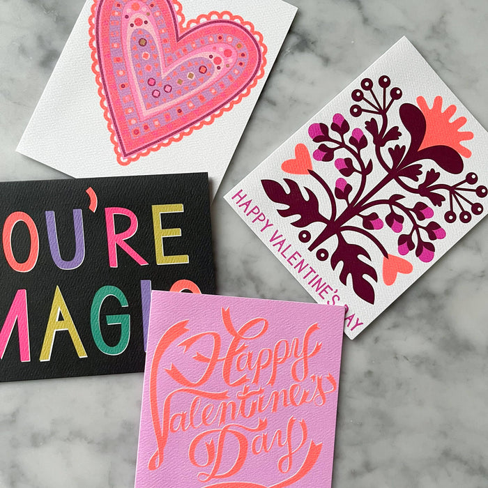 Black Magic Rainbow Note Card