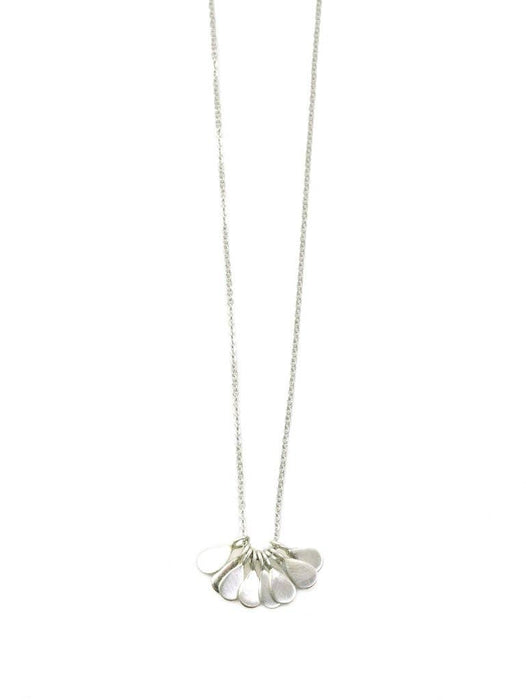 Dangles Multiple Drops Necklace in Silver or Vermeil: Gold