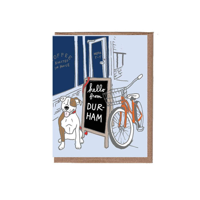 City/State Coffee Shop Greeting Card: Your City