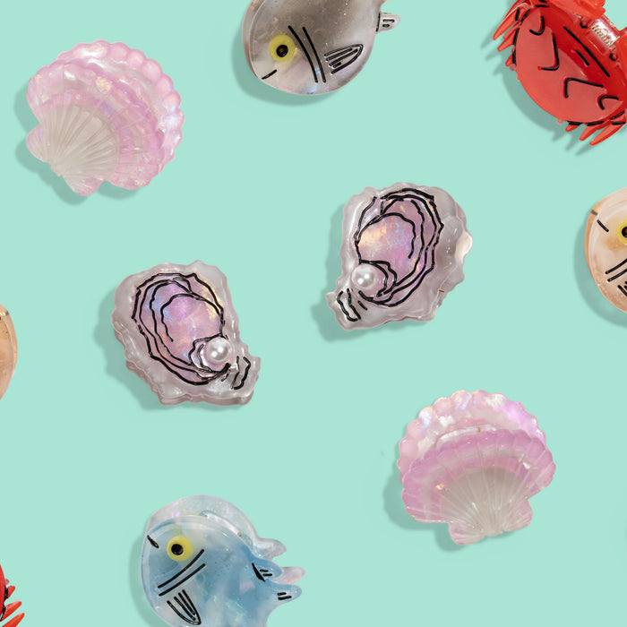 PREORDER: Micro Fish Hair Claw Clip Set