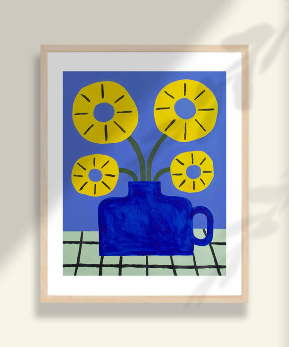 Yellow Flowers Art Print