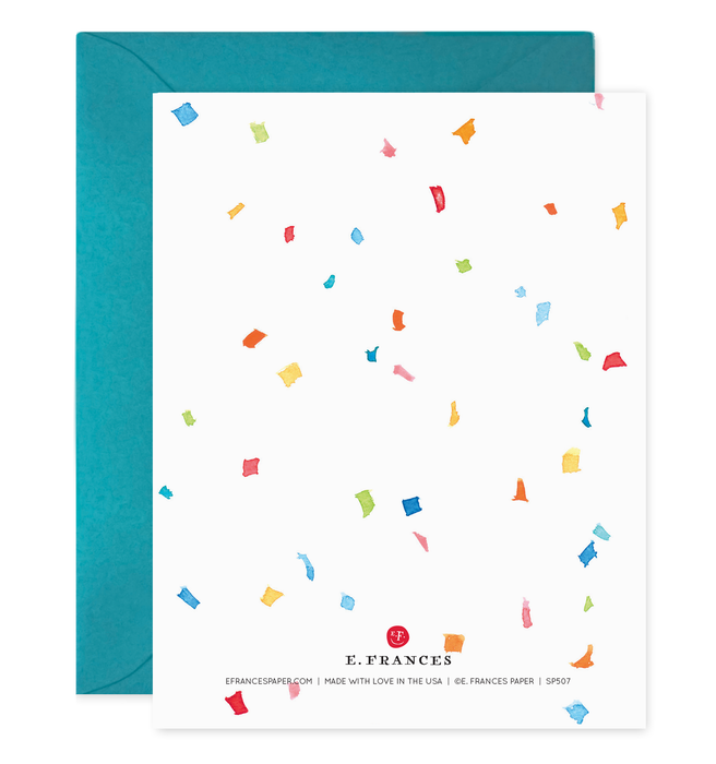 Congrats Marquee Greeting Card: 4.25 X 5.5 INCHES