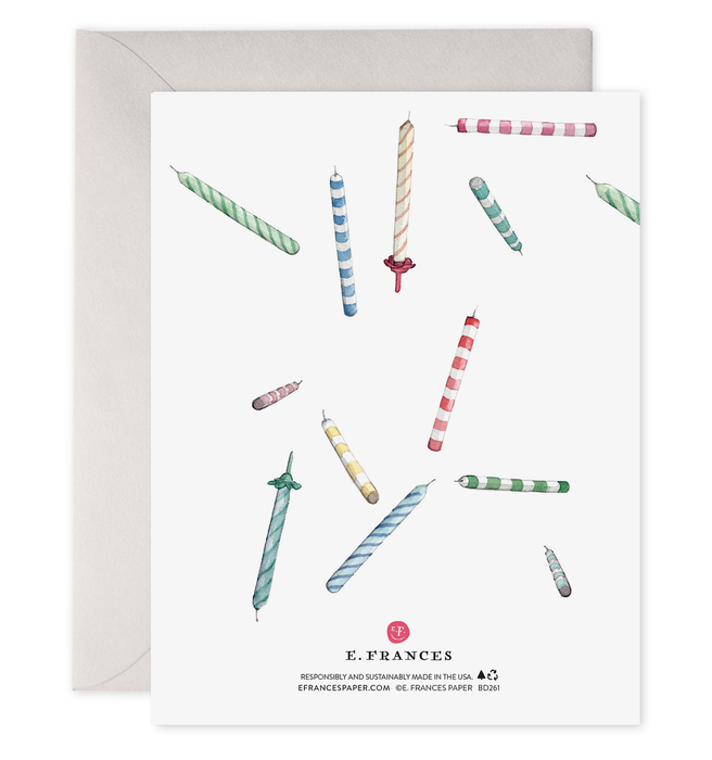 Not Counting Candles | Birthday Greeting Card: 4.25 X 5.5 INCHES