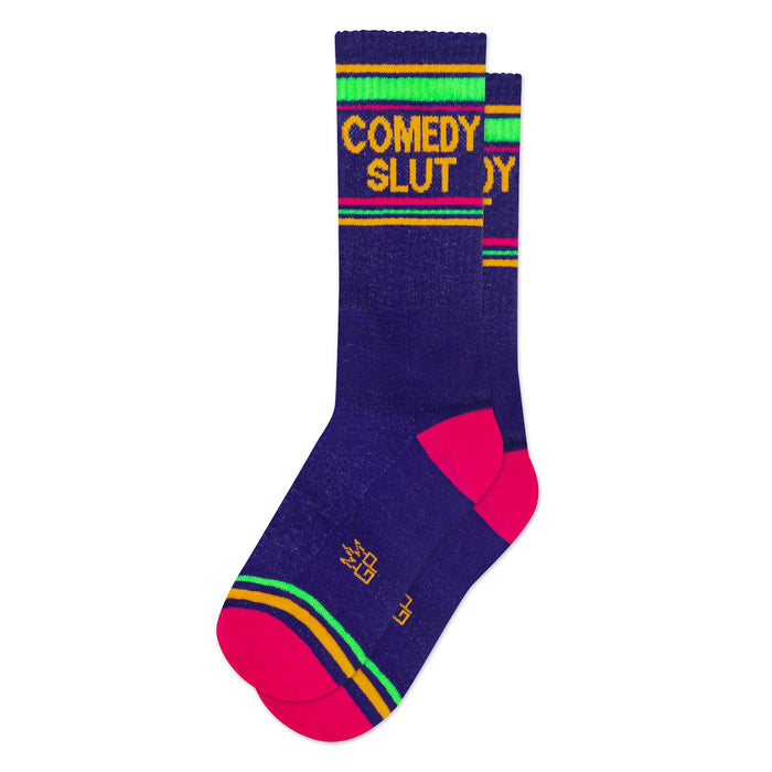 Comedy Slut Gym Crew Socks