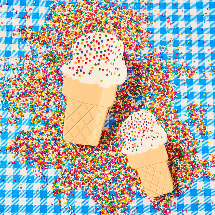 Mini Sprinkle Ice Cream Hair Claw Clip