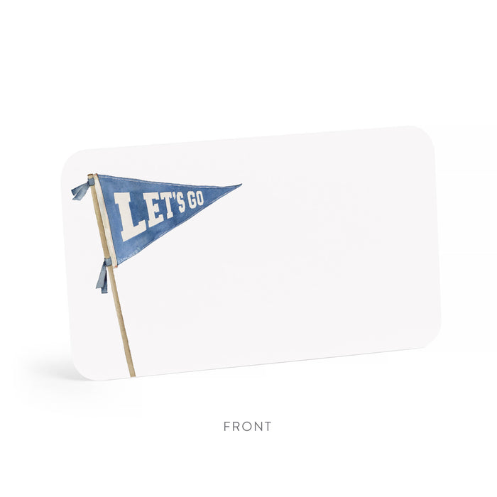 Let's Go Pennant Little Notes