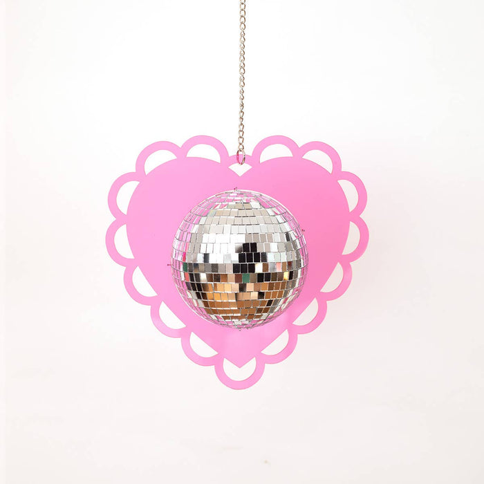 Disco Heart - Soft Pink