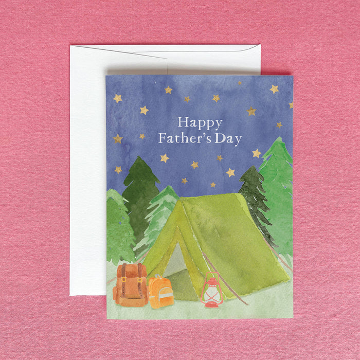 Camping Father's Day Card