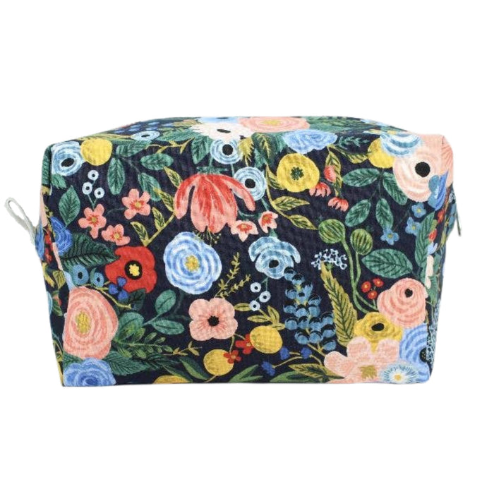 The Large Dopp Kit: Navy Floral / Large