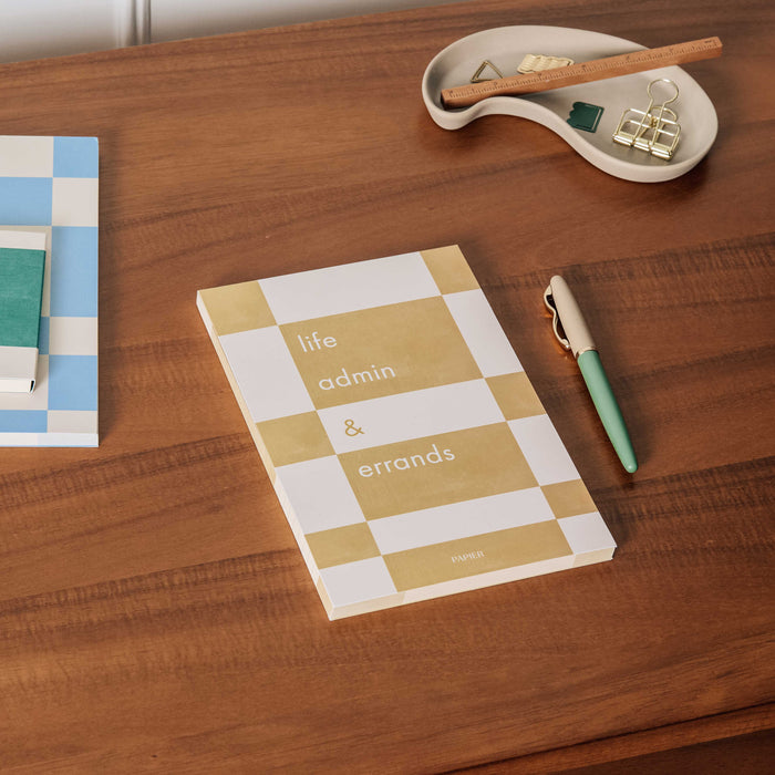 Weekly Productivity List Pad - Life Admin
