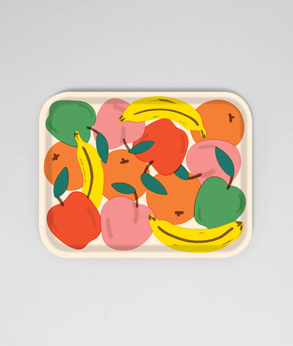 Fruit Bowl Large Rectangle Birch Serving Tray