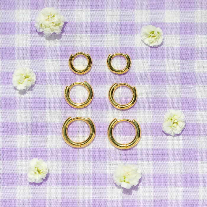Angel City Hoop Set: Gold