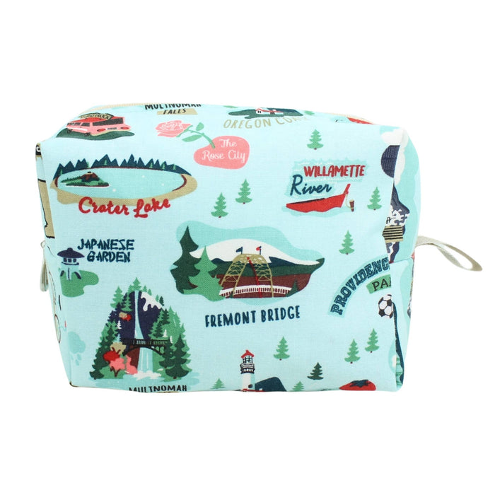 The Medium Dopp Kit: Navy Floral / Medium