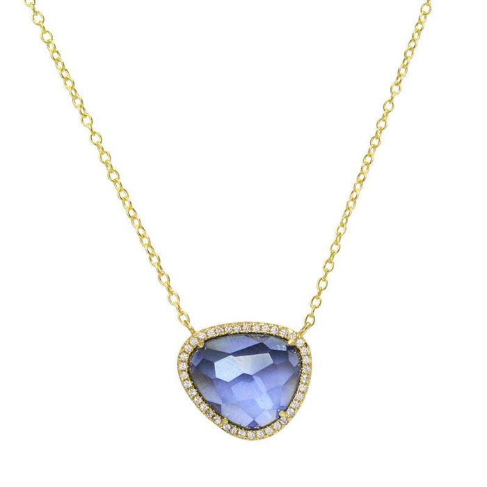 Marina Necklace: London Blue