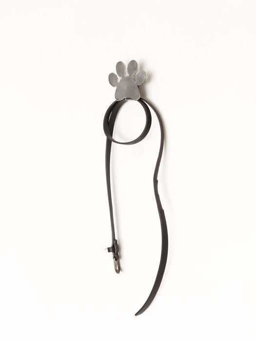 Paw Print Hook Dog Leash Holder