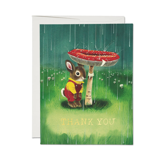 Richard Scarry Bunny and Mushroom greeting card: Boxed Set of 8