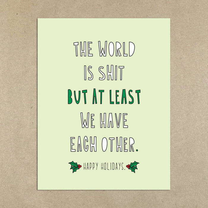 461 - The World is Shit (Happy Holidays)