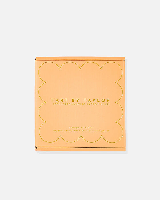 Orange Sherbet Mini Acrylic Picture Frame