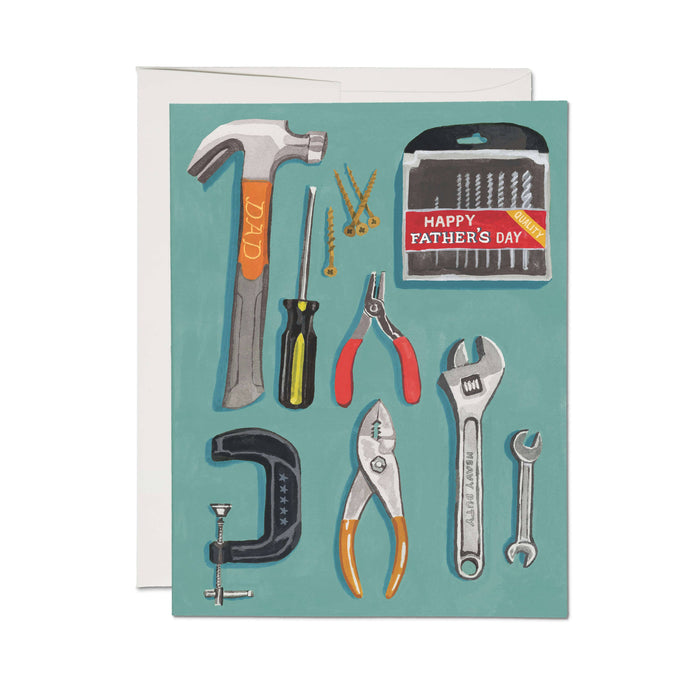Handy Dad greeting card: Single