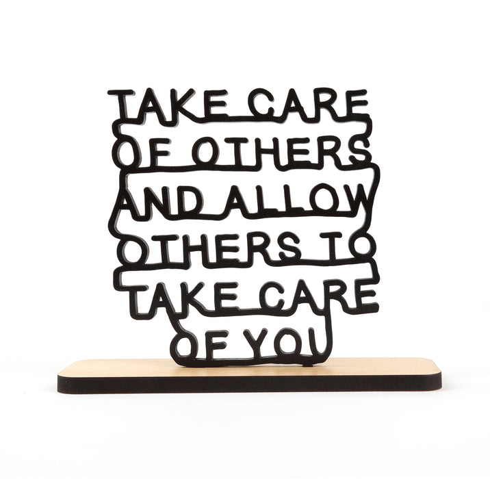 Take care of others and allow others to take care of you: Birch