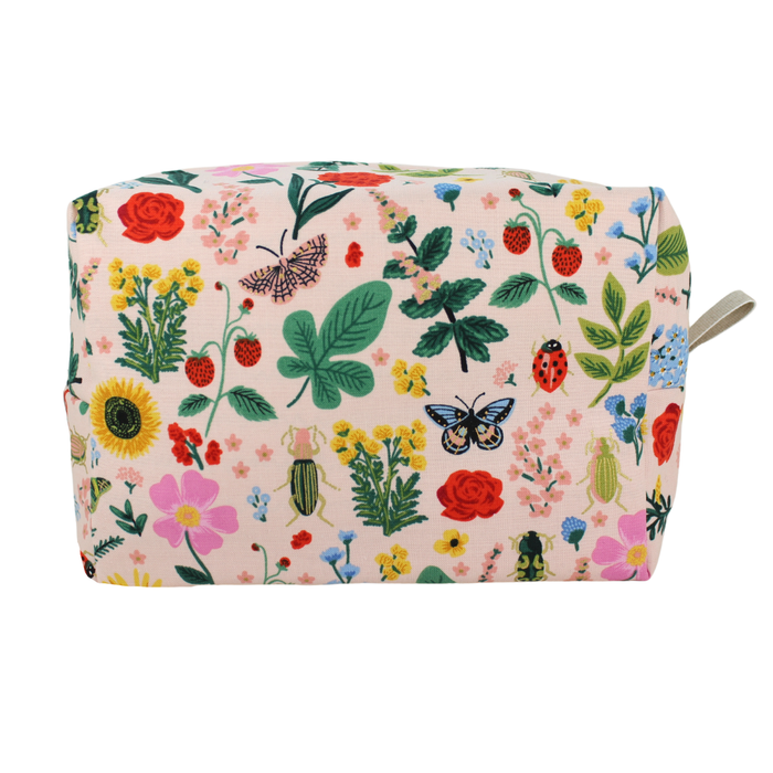 Metallic Dopp Kit Large: 379 | Metallic Pink Wildflower / Large