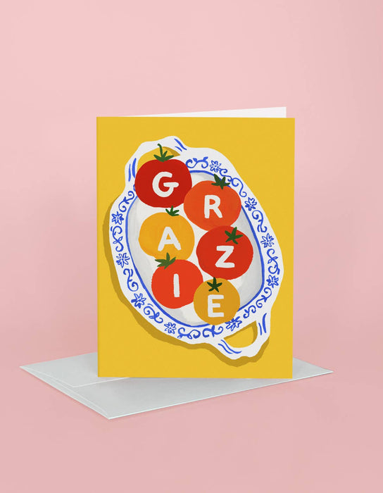 Thank You Greeting Card | Grazie Tomatoes: Boxed Set of 8