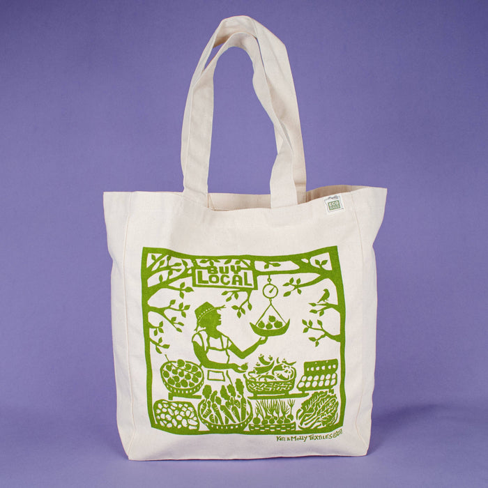 Tote Bag - Buy Local: Green